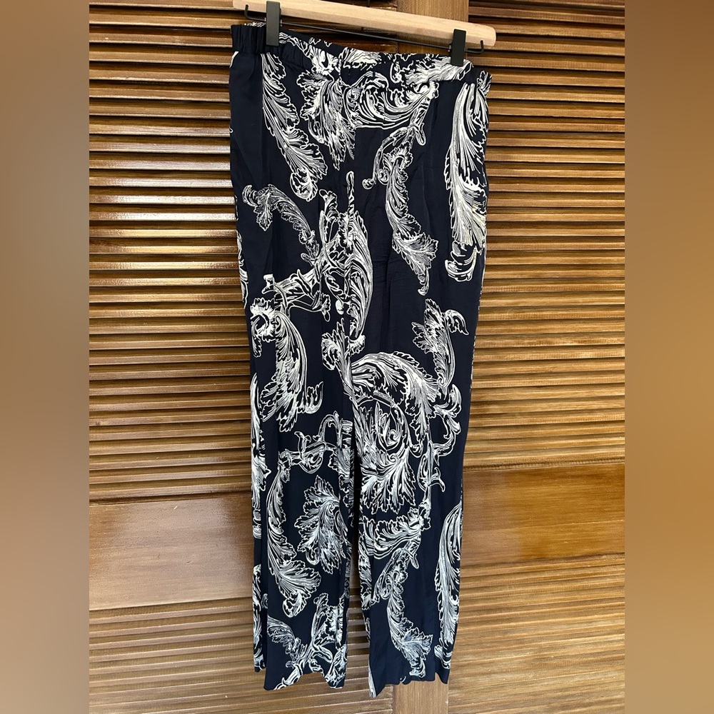 STINE GOYA silky wide-leg pants with pockets